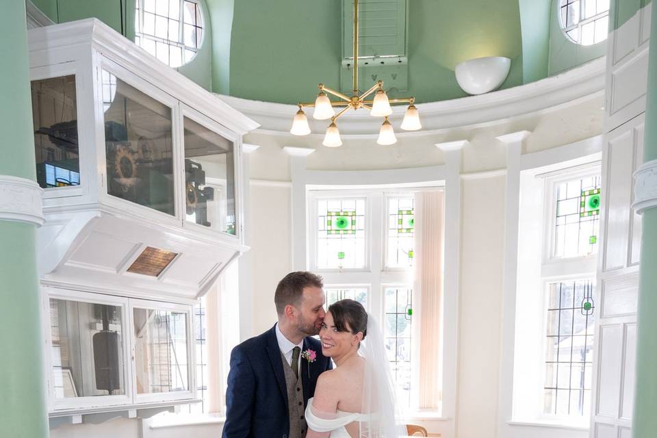 Bride and groom