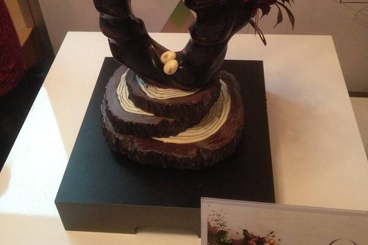 Chocolate showpiece