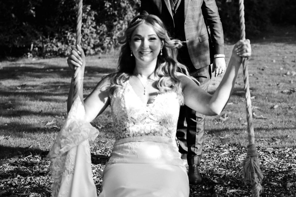 Couple at Chilston Park