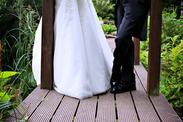 Cool Bride and Groom