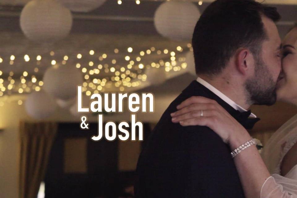 Lauren and Josh first kiss