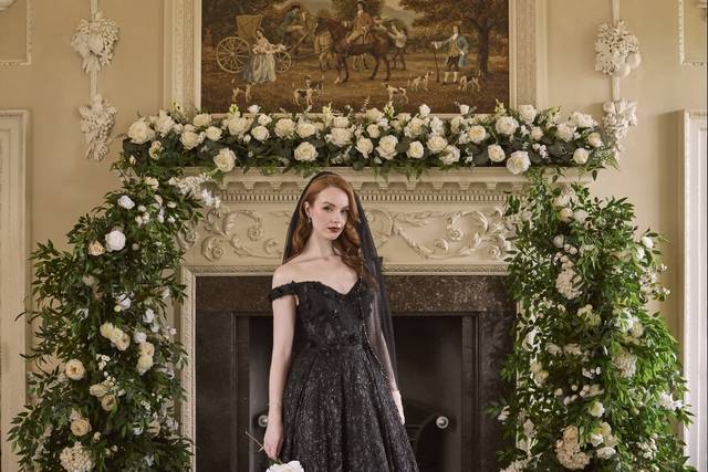 Black Bridal Gown