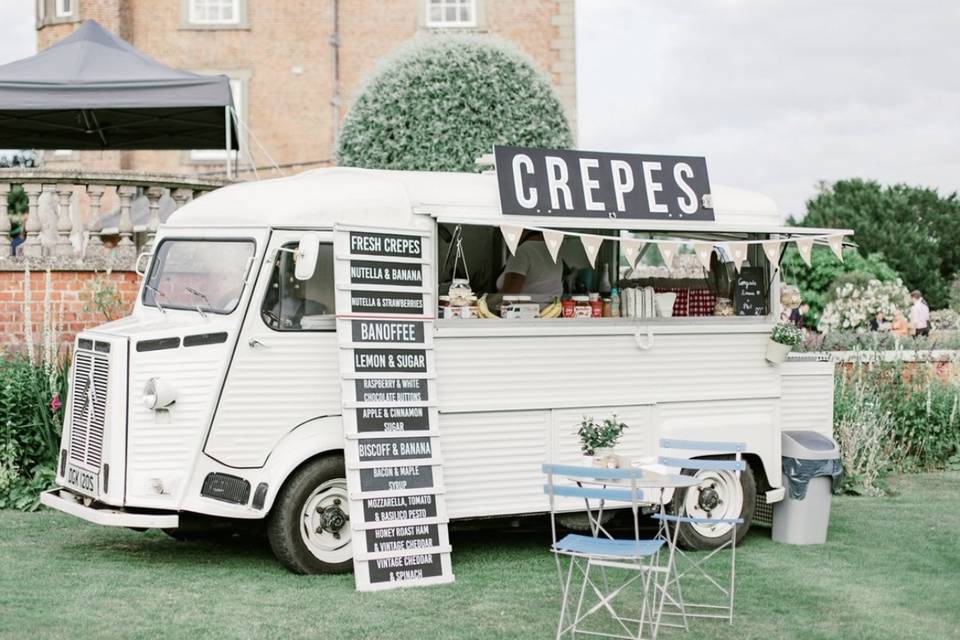 Our Citroen HY van - Bertie!