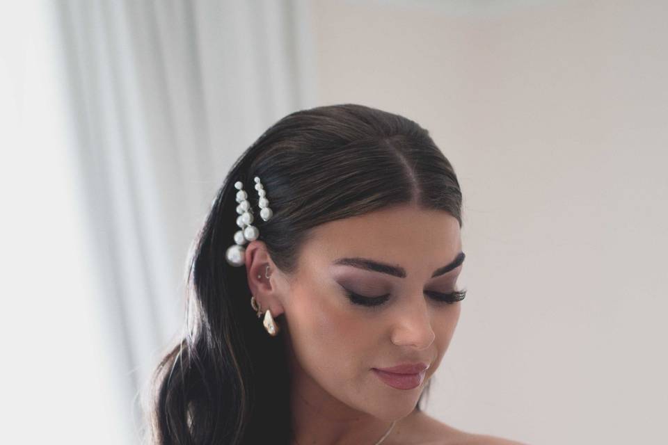 Full Glam Bridal Look