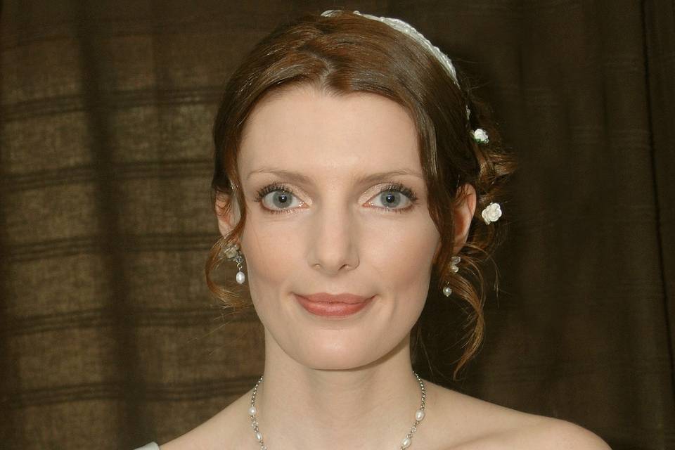 Traditional hair and makeup