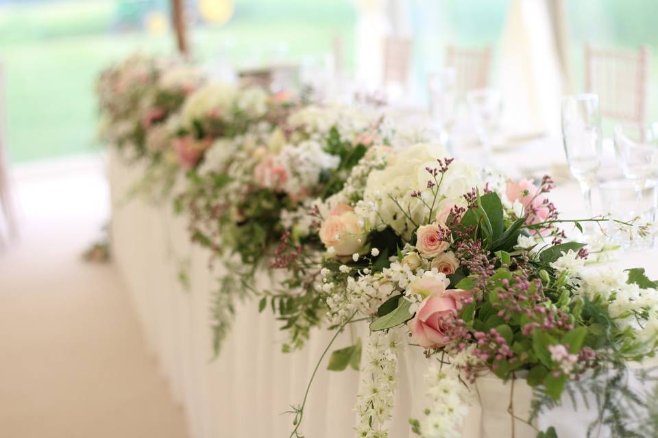 Cascading Bridal Bouquet