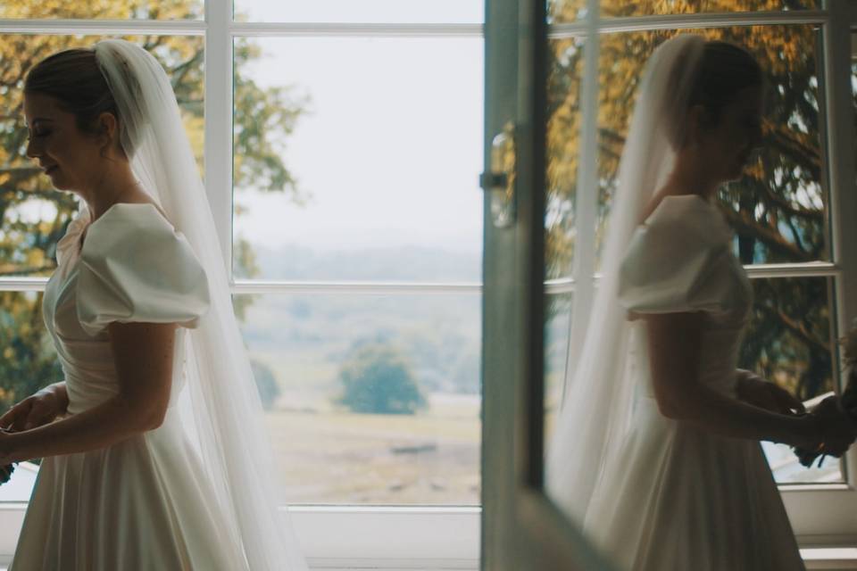 Leaving for the ceremony