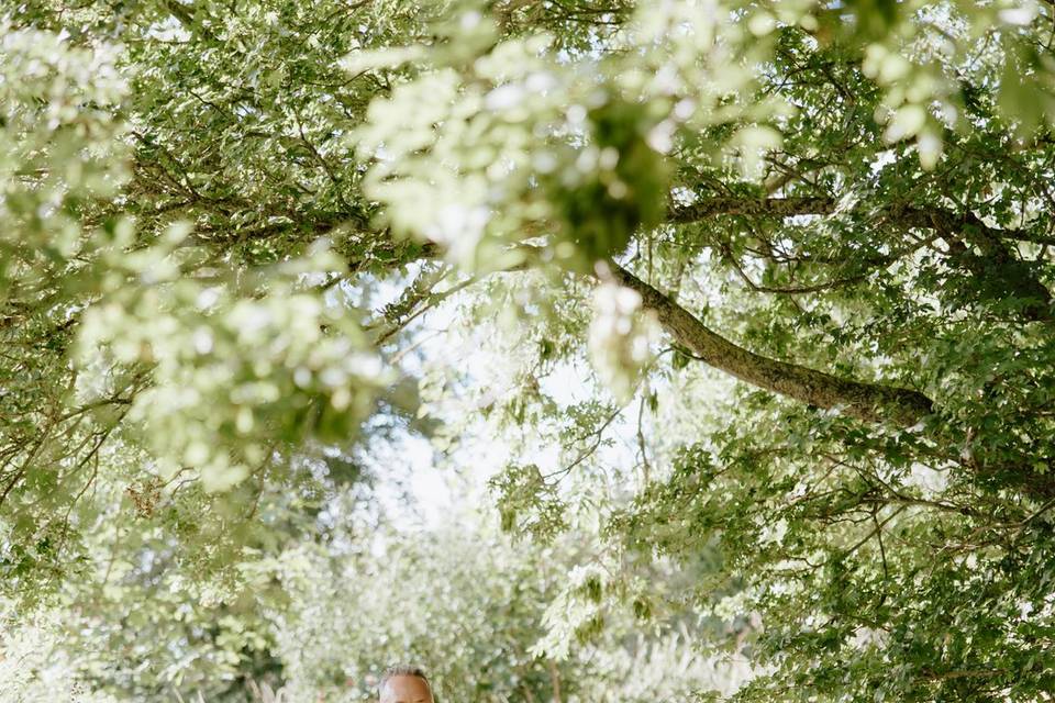 Woodland couple