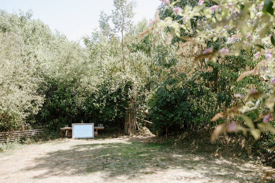 Guest arrival area