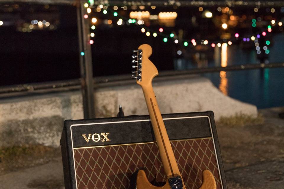 Cool Outdoor guitar shot