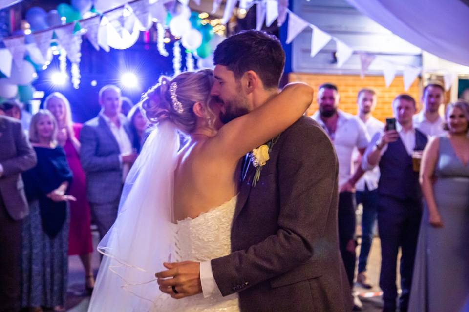 Adam and Ollie first dance