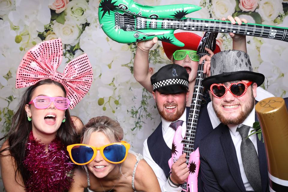 Wedding photo booth