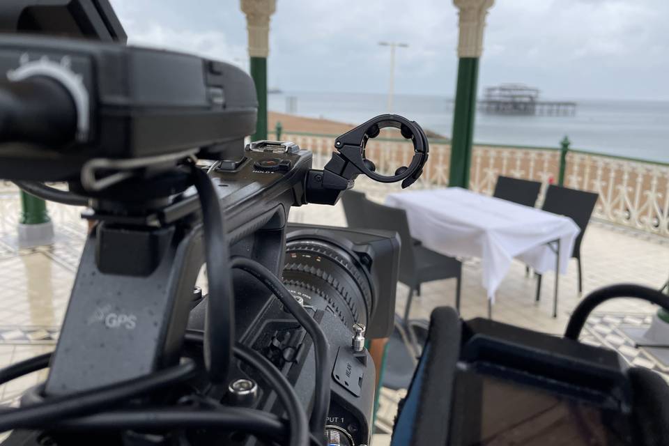 Beach Bandstand Wedding