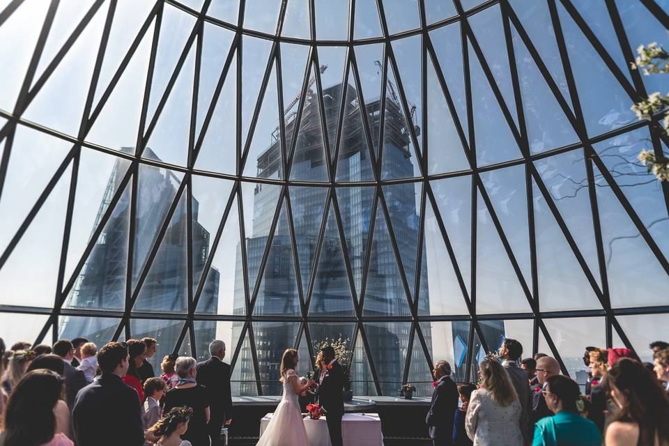 Searcys at the Gherkin