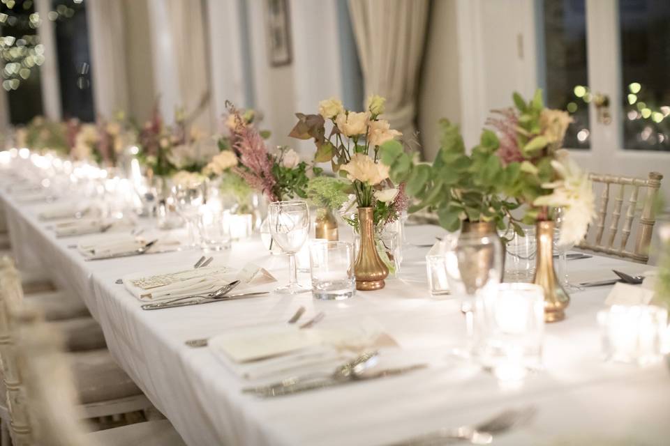 Newlyweds in the Long Room