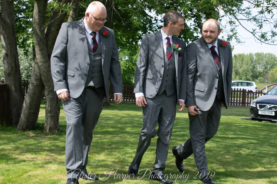 Groom and Bestman