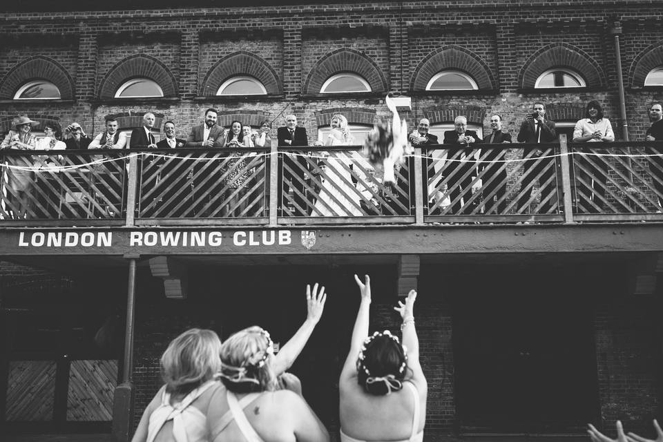 The Bouquet Toss