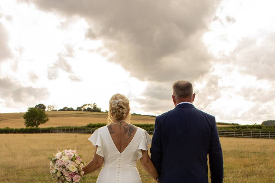 Walking into the Sunset