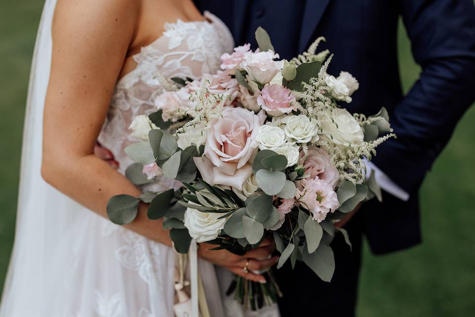 Pink Bridal Bouquet