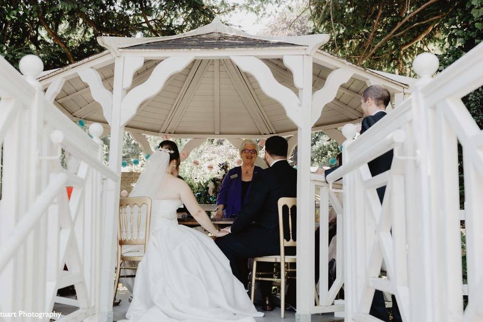 Garden ceremony