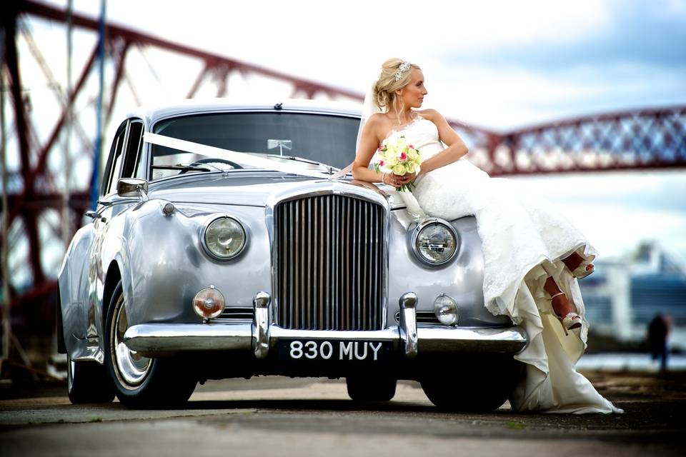 Bentley and bride
