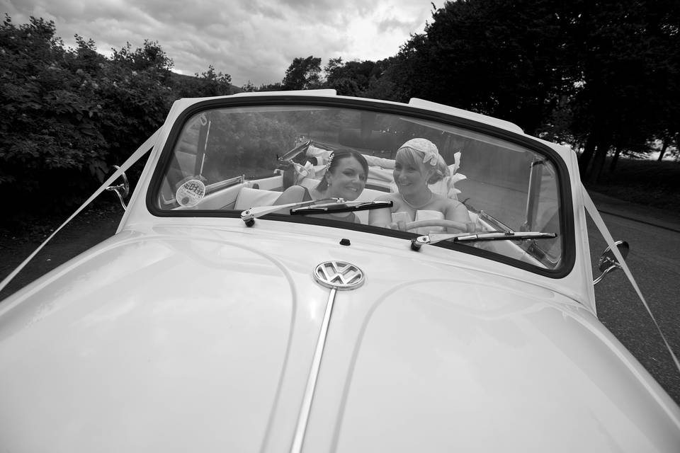 Bentley and bride