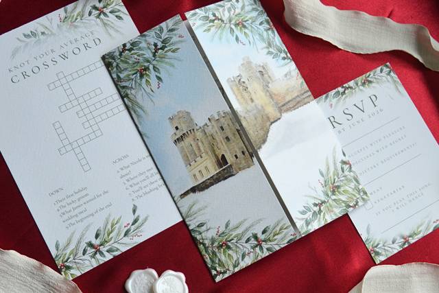 Warwick Castle Invitation