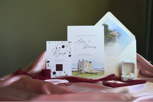 Barnbougle Castle Invitation