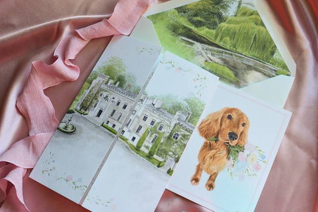 Bellingham Castle Invitation