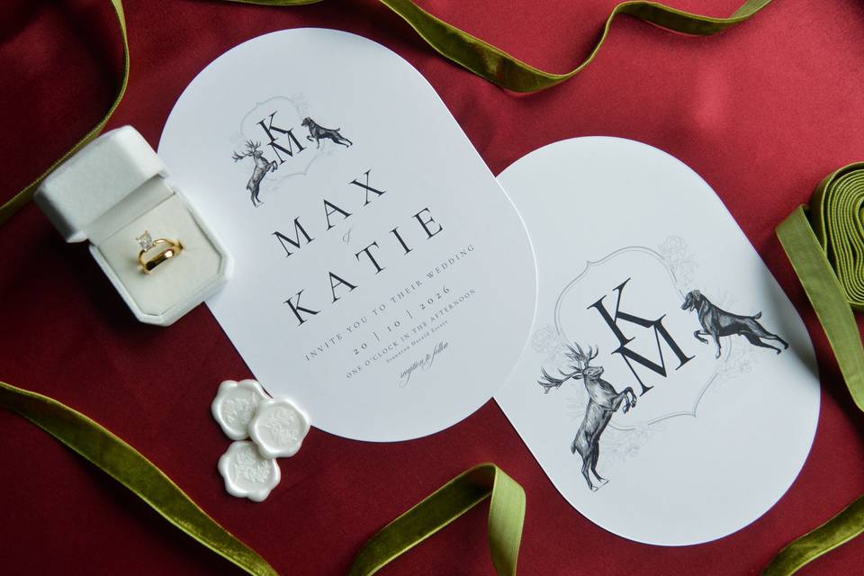 Staunton Harold Invitations