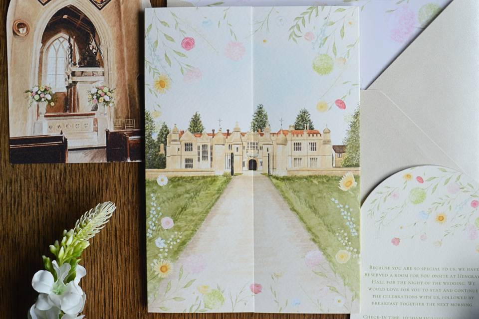 Hengrave Hall Suite