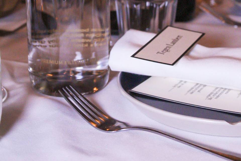Wedding setup