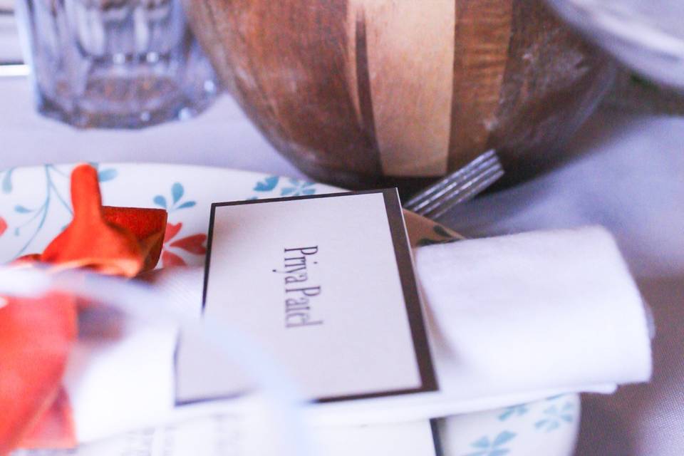 Wedding setup