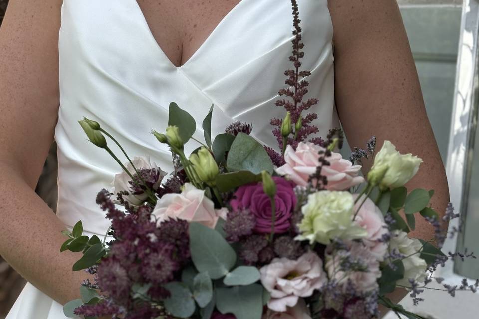 Pink Bridal Bouquet