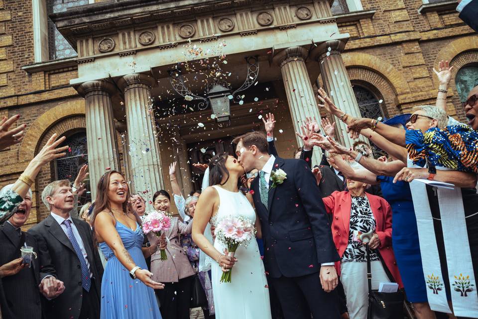 Wedding Confetti shot