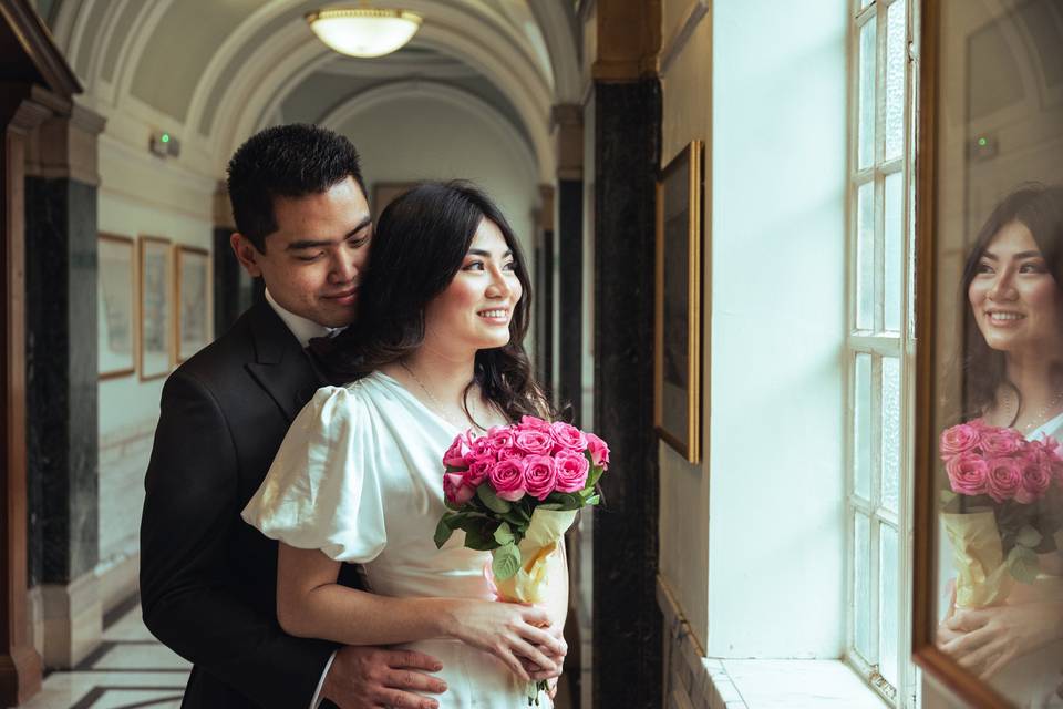 Couple in Islington Town Hall