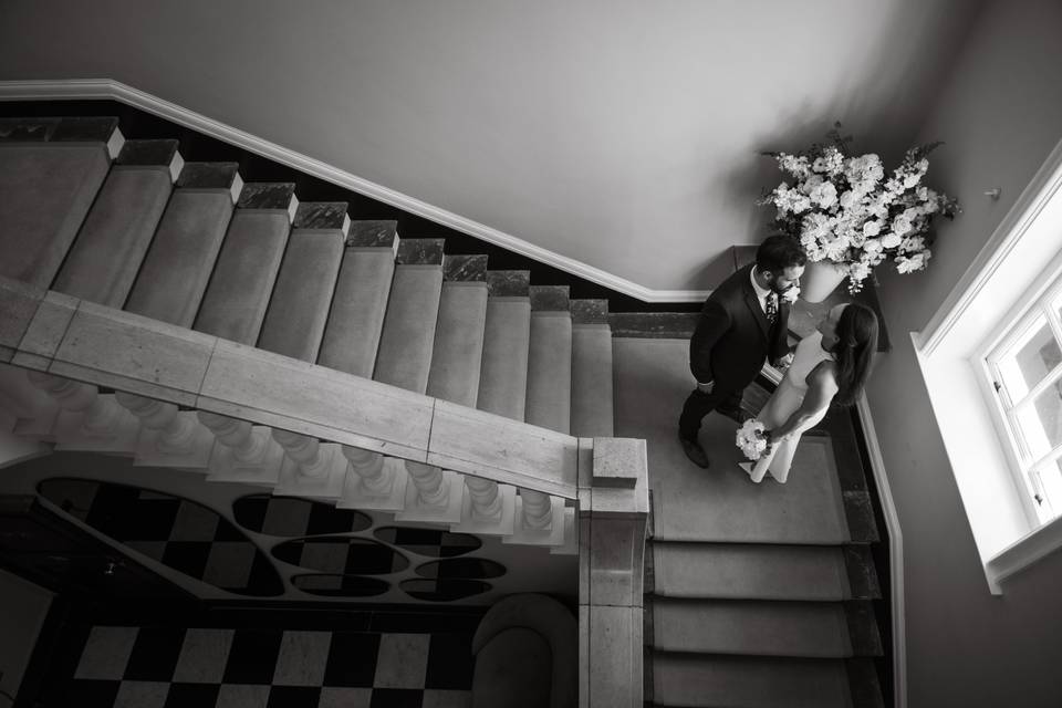 Couple at Chelsea town hall