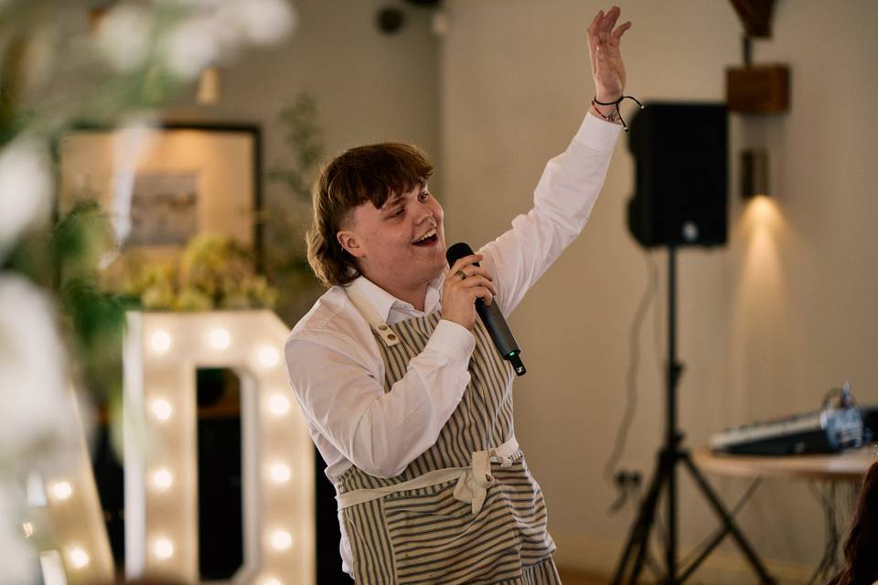 Wedding at Bodnant Foods