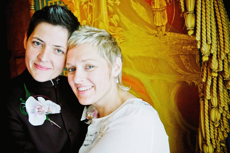 Music Room Curtain Couple