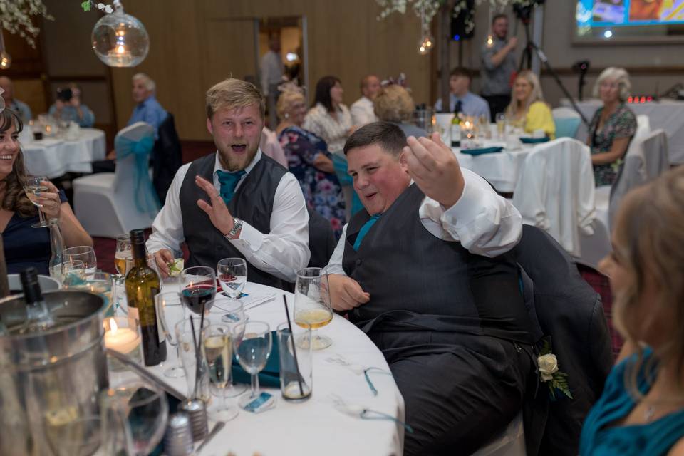We love to get guests involved