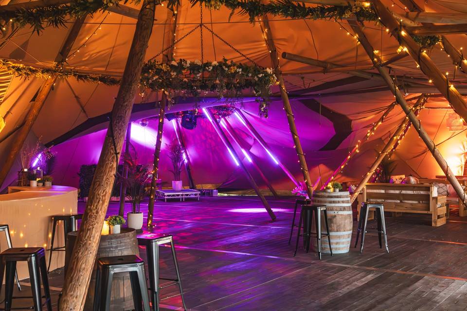 Indoor bar