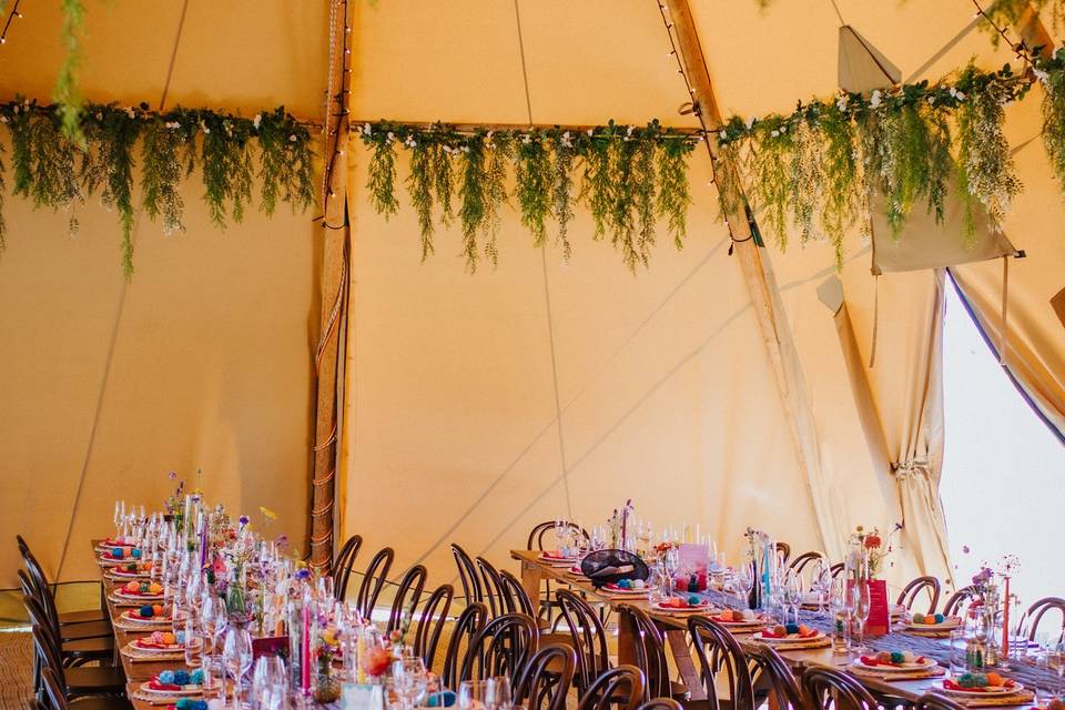 Wedding breakfast design