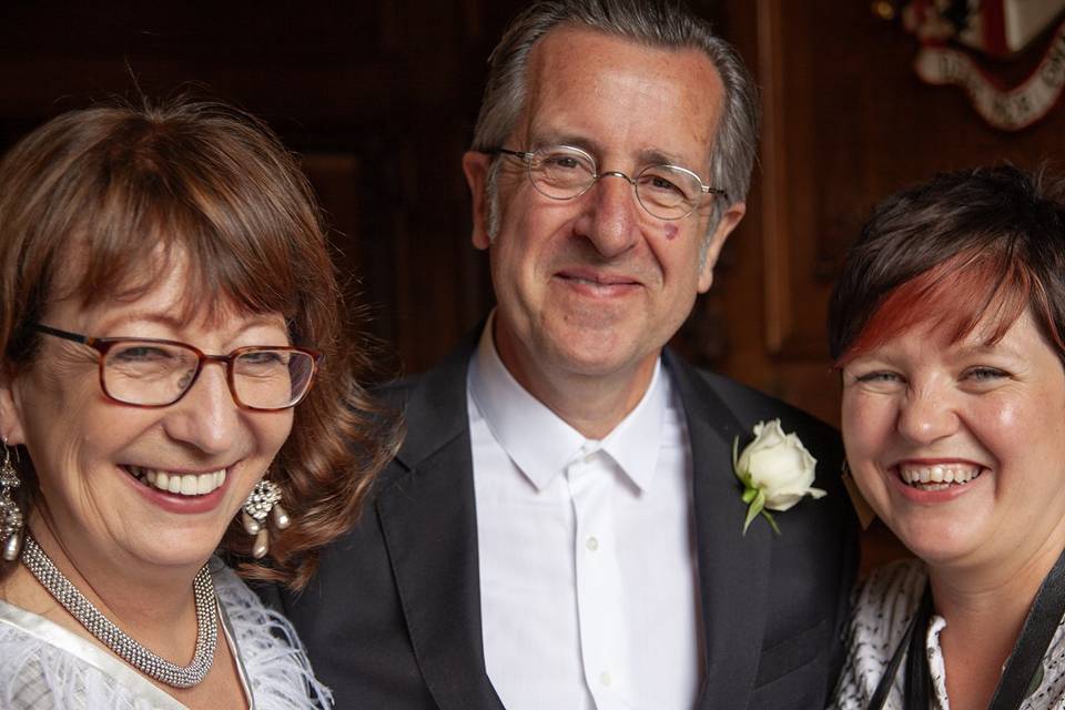 Sandie and Steve's wedding.