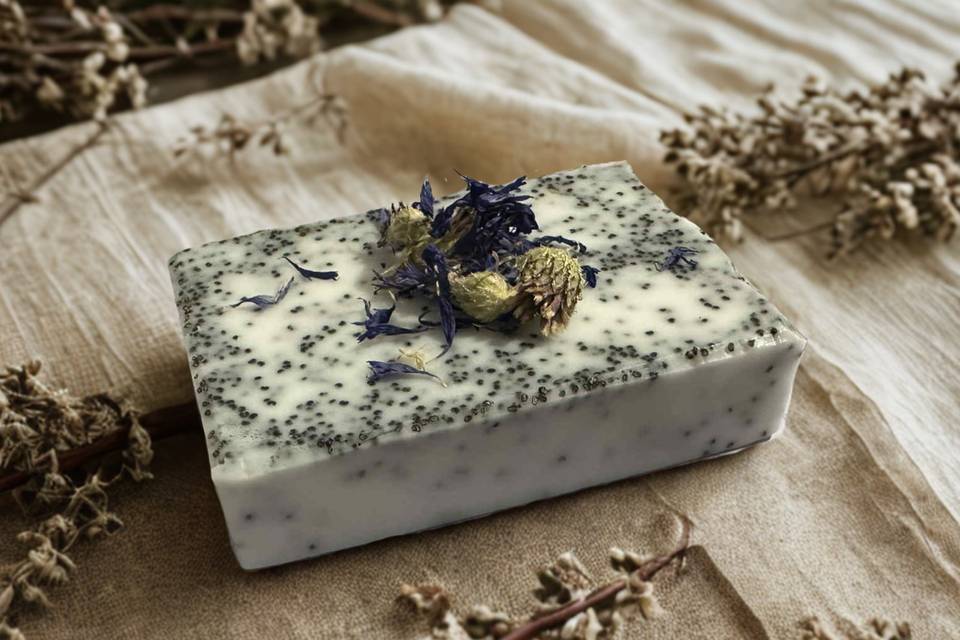 Peppermint & Poppyseed Soap
