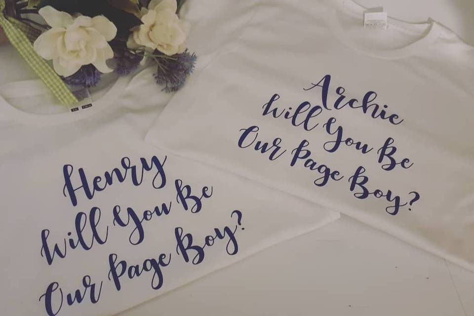 Proposal t-shirts