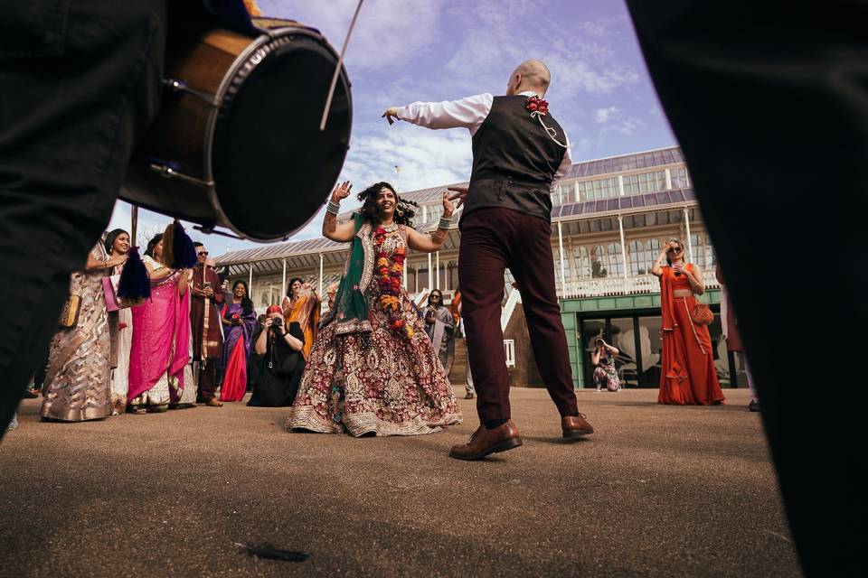 Dhol drums