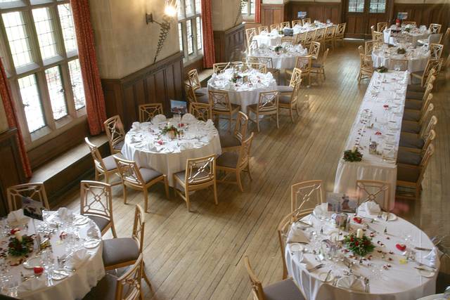 Birds Eye View of Reception