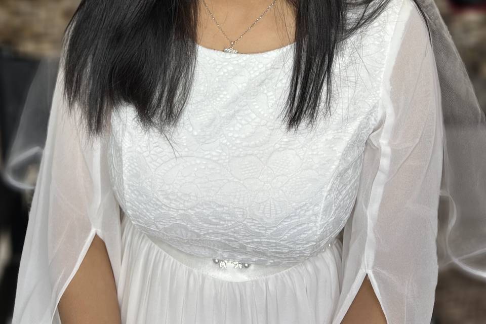 Registry bridal look