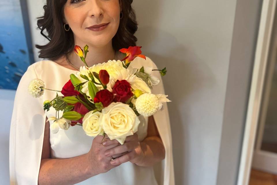 Sarah on her wedding day ♥️