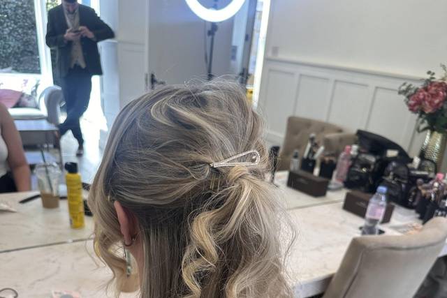Bridal hair